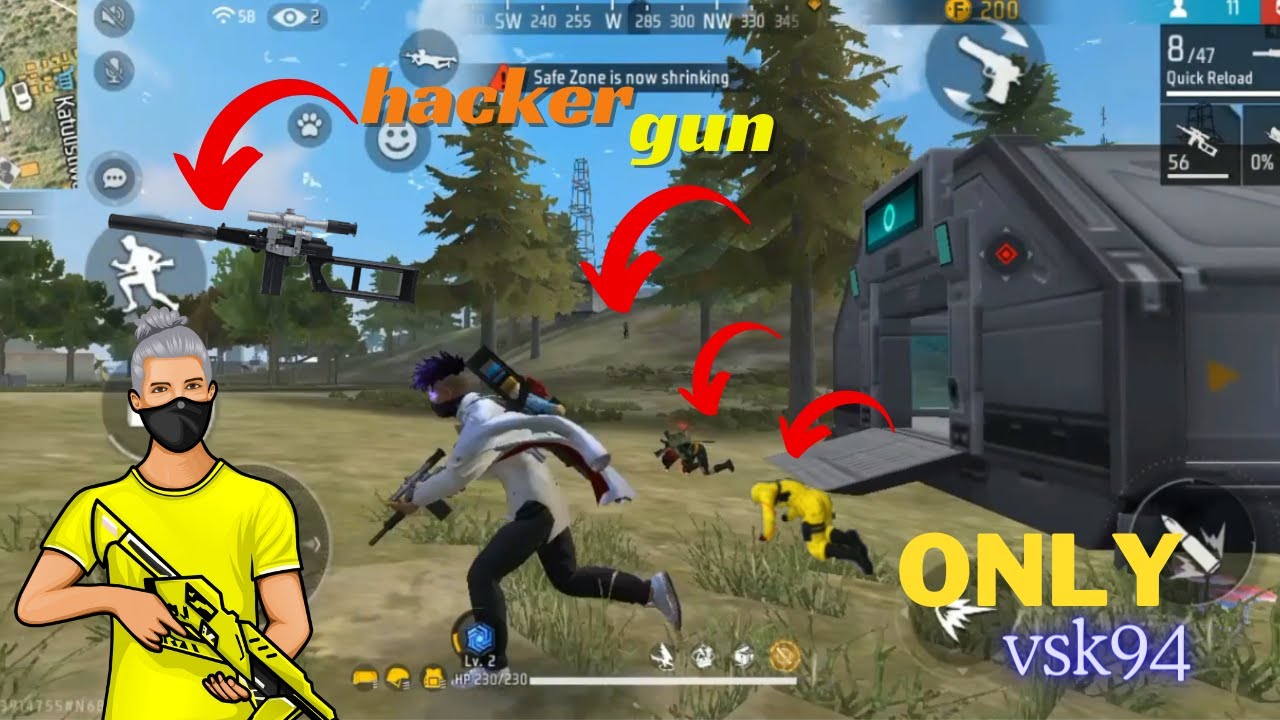Only vsk94 Gun Challenge || Gaming with mind || @Gaming_with_mind_1