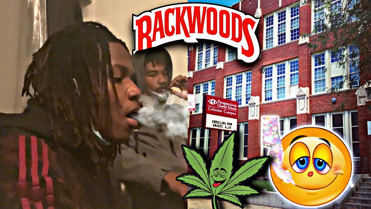 HOTBOXIN MY SCHOOL BATHROOM! *Almost got caught*