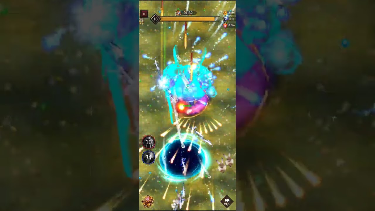Legends of Survivals,  Aldric the mage ch84 hard gameplay 