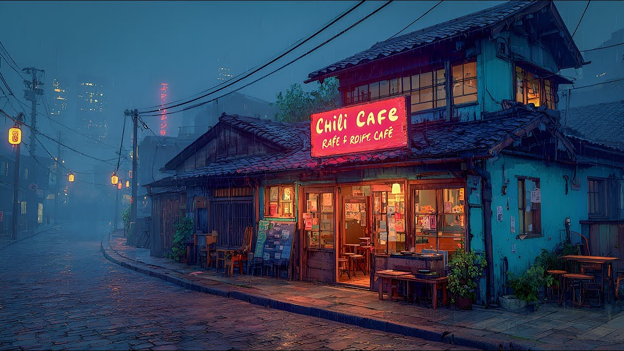 90s Tokyo Rain Vibes ☔ Retro Lofi Nights for Deep Focus | 12-Hour Mix