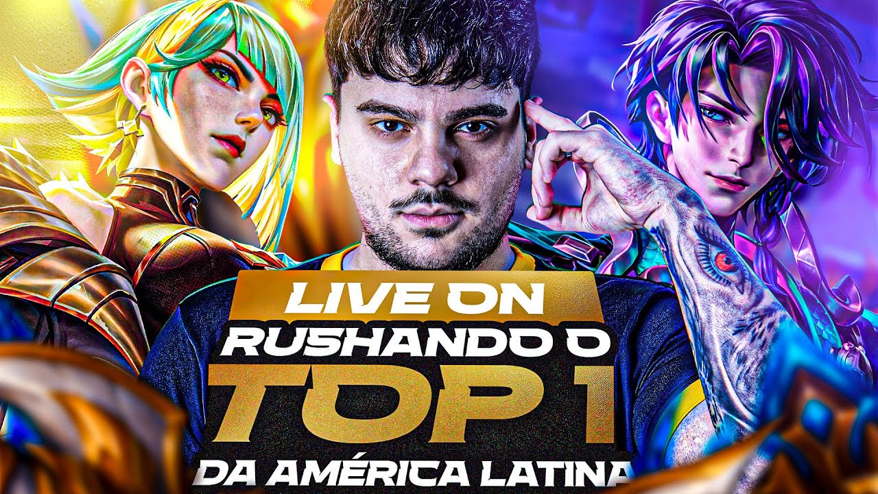 👑 TOP 1 DA ROTA SUPERIOR AO VIVO 😈 | RUSHANDO NA ZENITE TRYHARD | Honor of Kings