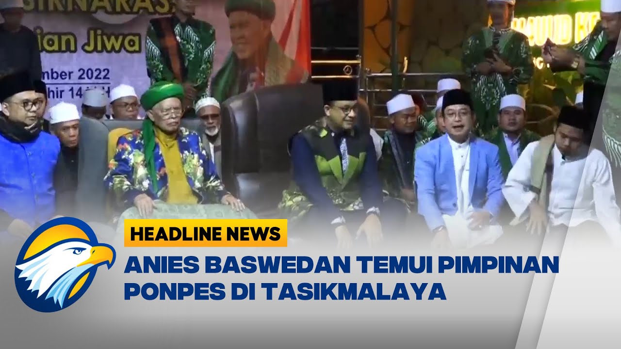 Anies Baswedan Temui Pimpinan Ponpes di Tasikmalaya