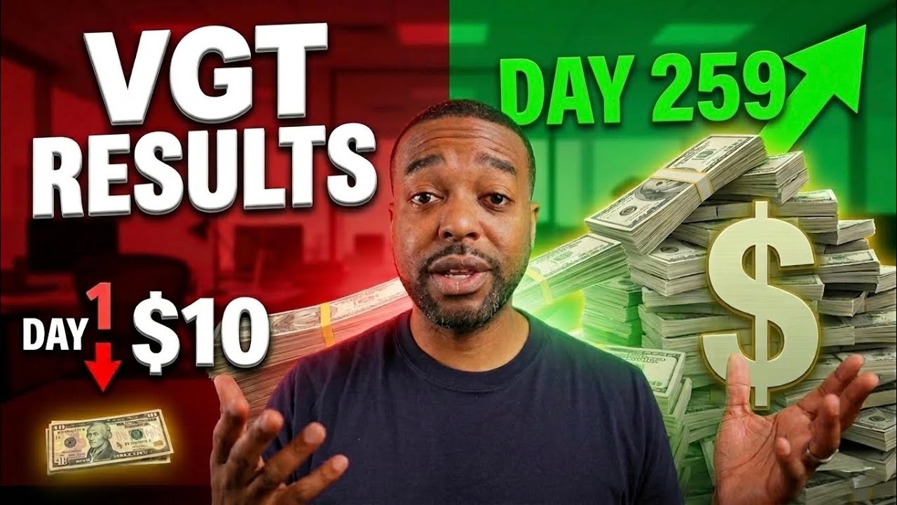 What 259 Days of Buying Vanguard VGT Looks Like ($10/Day)