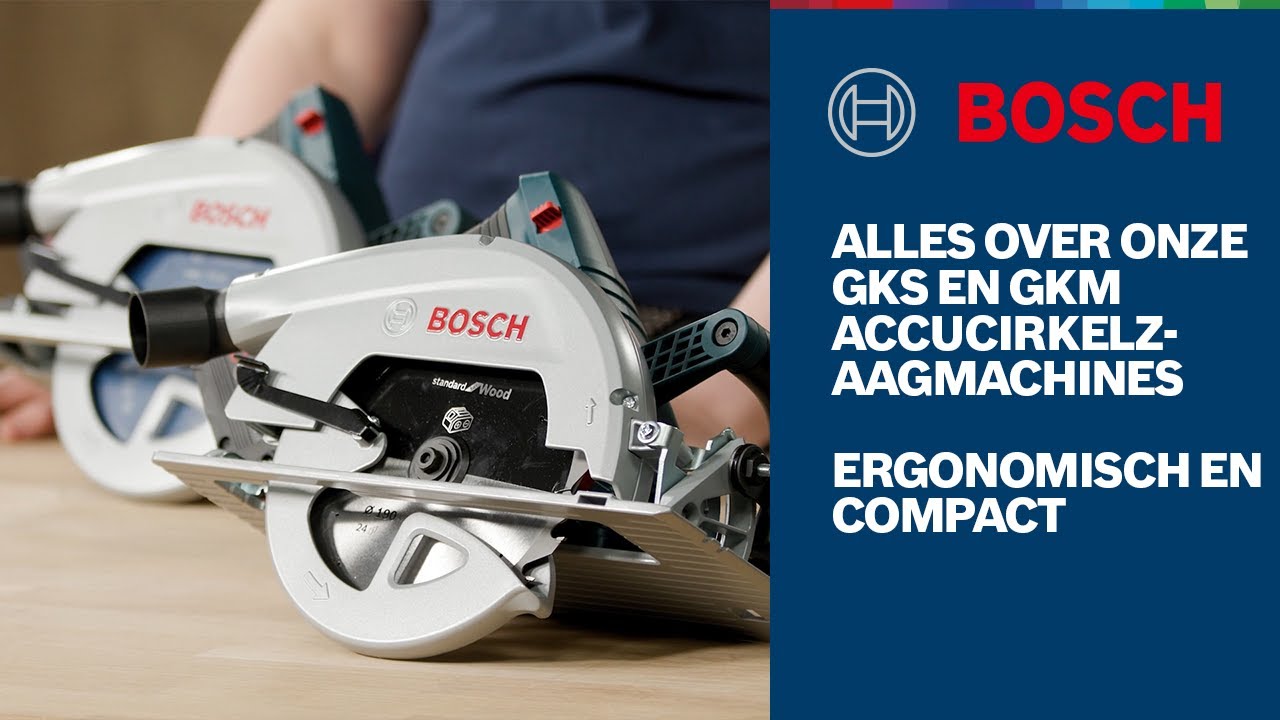 Alles over de accucirkelzaagmachines GKS 18V-70 L, GKS 18V-57-2 (L) en GKM 18V-50