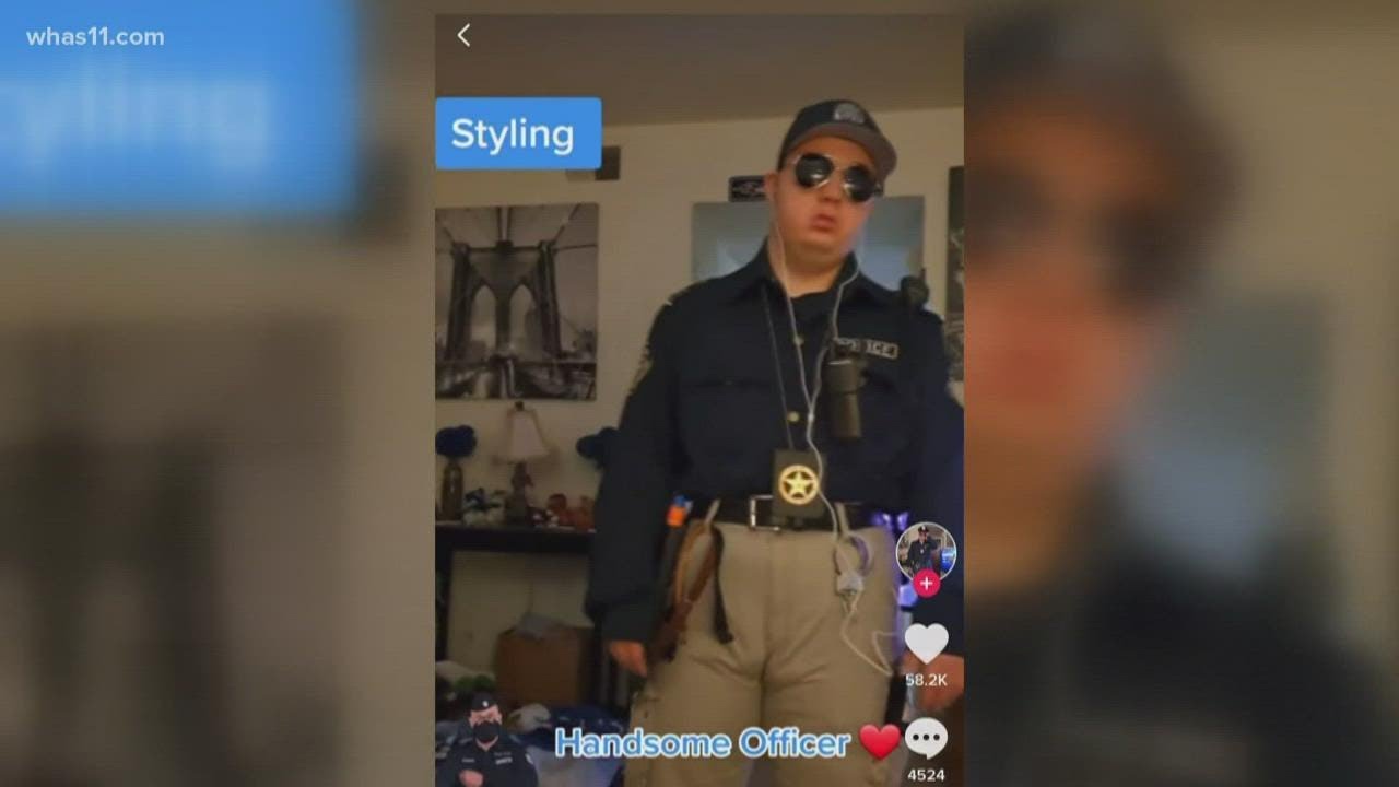Louisville teen, TikTok star with Down Syndrome gets surprise party from LMPD