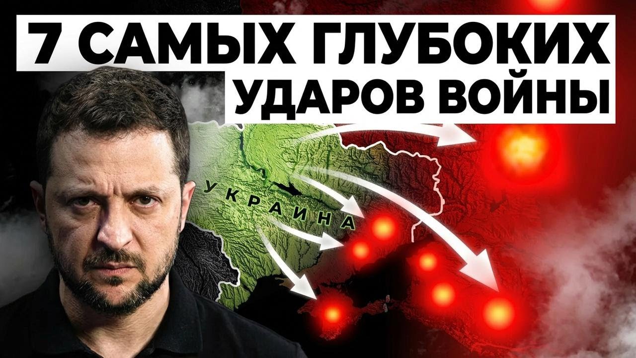 7 раз, когда Украина ударила глубоко в путинский тыл