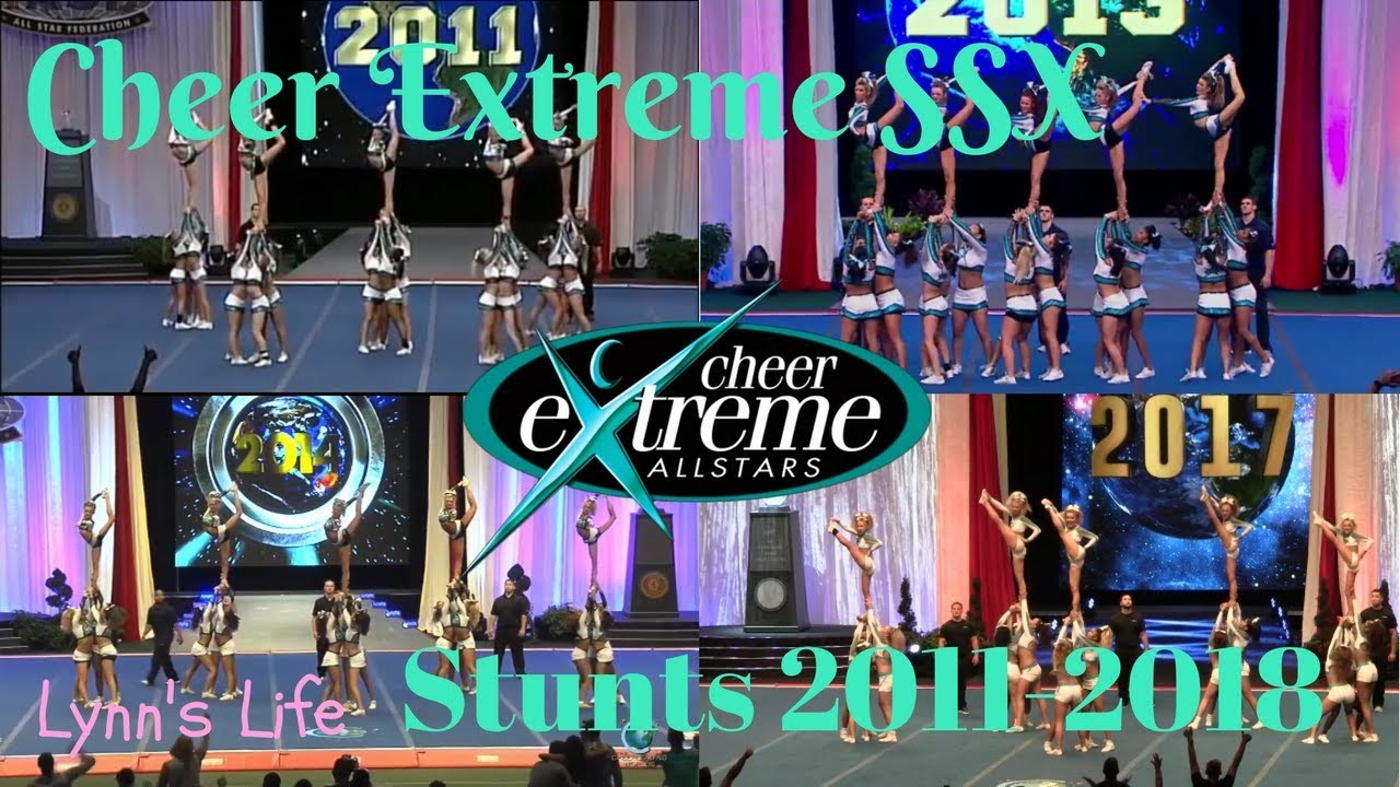 Cheer Extreme SSX Stunts Evolution 2011-2018