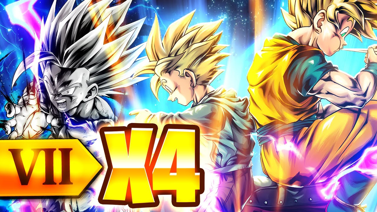 WTF????????? 4X ZENKAI УСИЛЕННЫЙ СУПЕР САЙЯН ГОХАН ЭТО СМЕШНО!!! (Dragon Ball Legends)