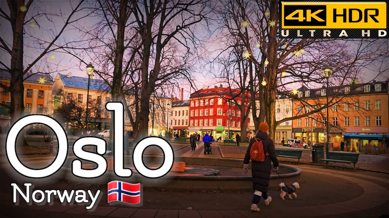 👣Walk with Me in Oslo to Explore the Most Amazing Hidden Spots in 4K HDR | December 2024👣