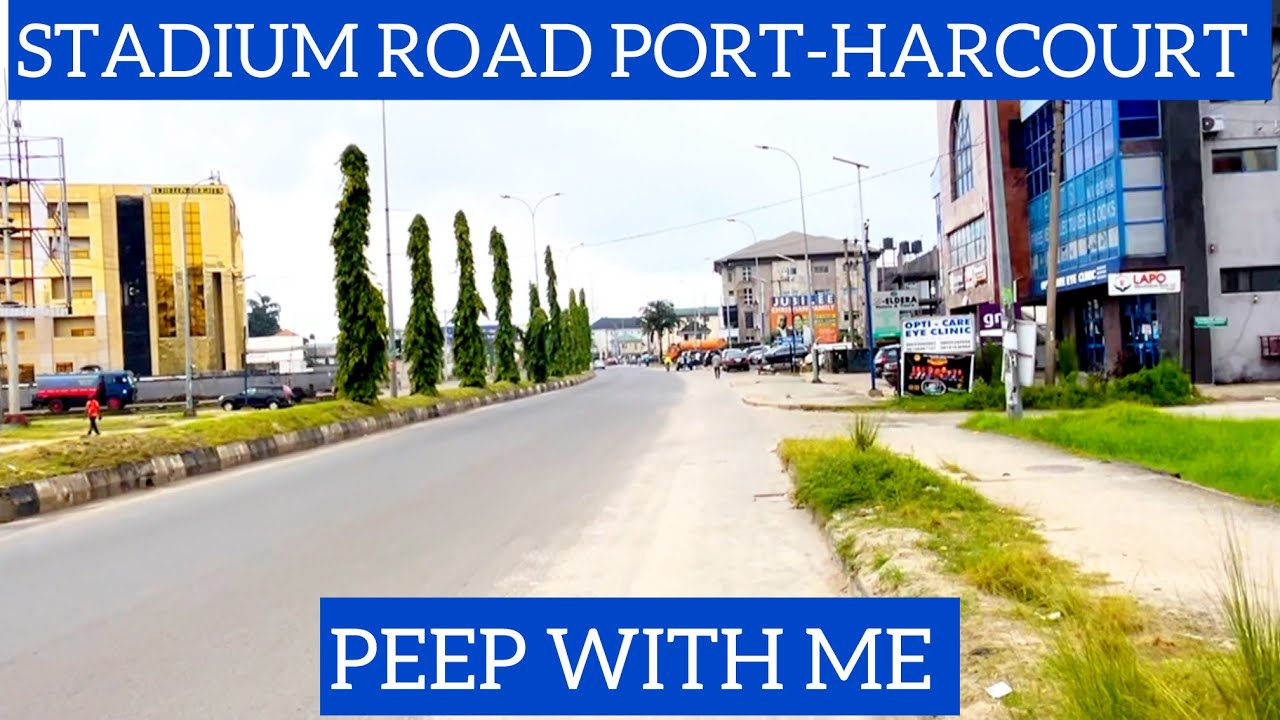 Port-harcourt Rivers State: Current Transformation Of Stadium Road Port-Harcourt,Lets Walk Together.