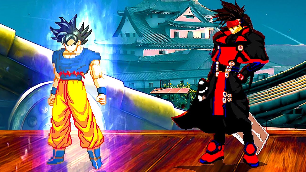 Goku Vs. Dark Sol Badguy - Enigmatic fighter