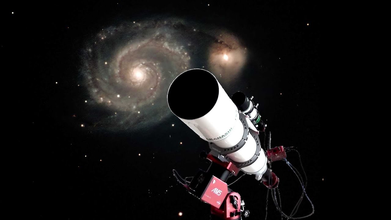 Live Stack and Image Processing of M51: Whirlpool Galaxy with Takahashi TSA-120.