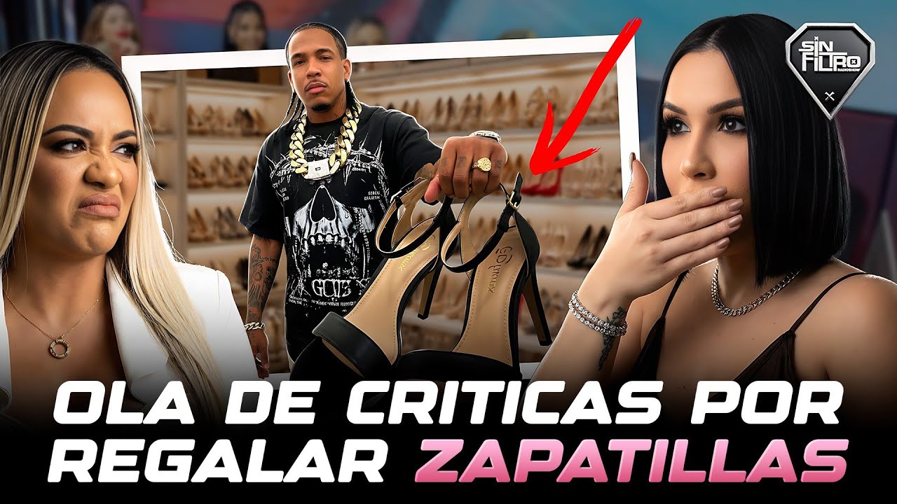 TOXIC CROW RECIBE OLA DE CRITICAS POR REGALAR ZAPATILLAS A HISBELY SOTO