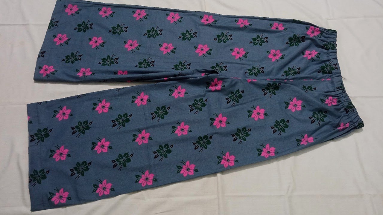 Palazzo Pant Cutting and Stitching In 10 Minutes