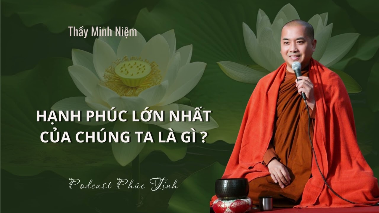 Đi tìm hạnh phúc lớn nhất của cuộc đời mình | Thầy Minh Niệm |