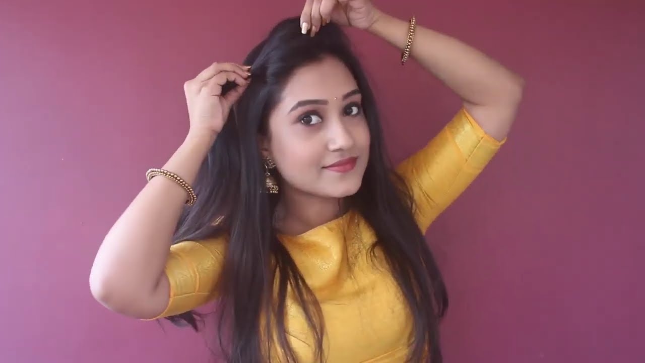 Indian Festive Hairstyles With Flowers| Old Hairstyles Compilation|Asmita