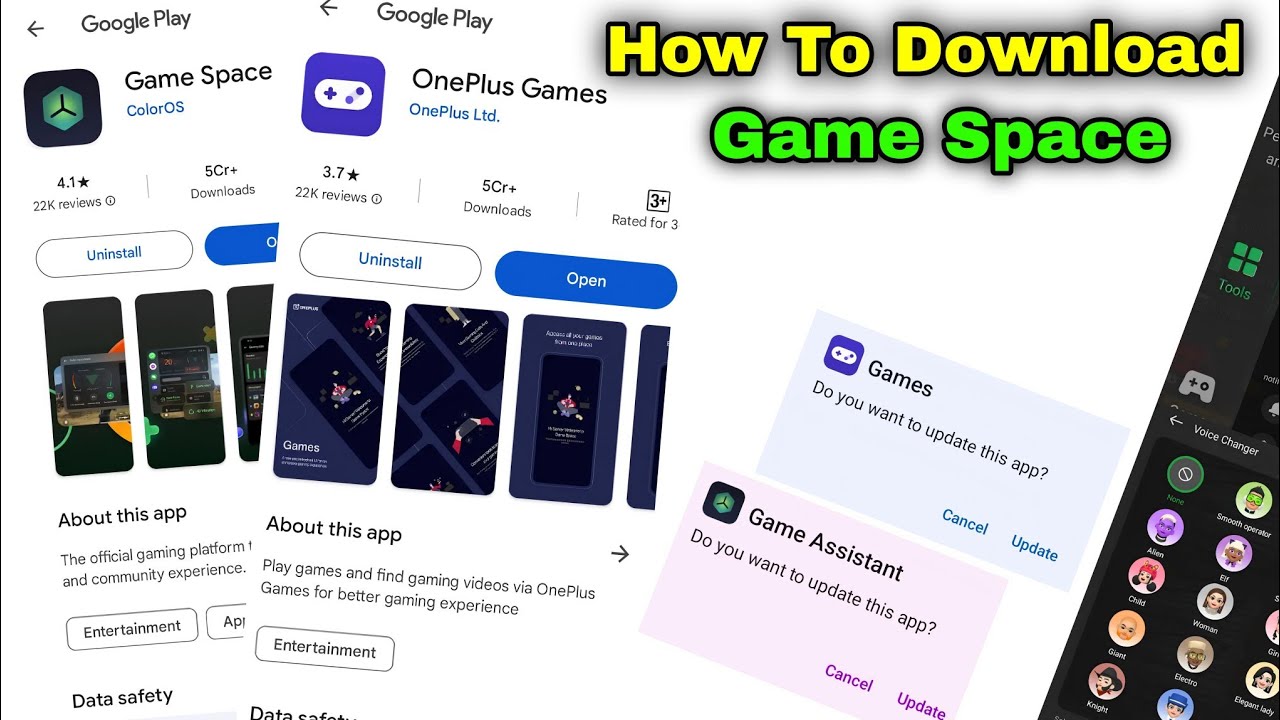 How To Download Game Space // How To Update Game Space // &lrm;@SmartTech238
