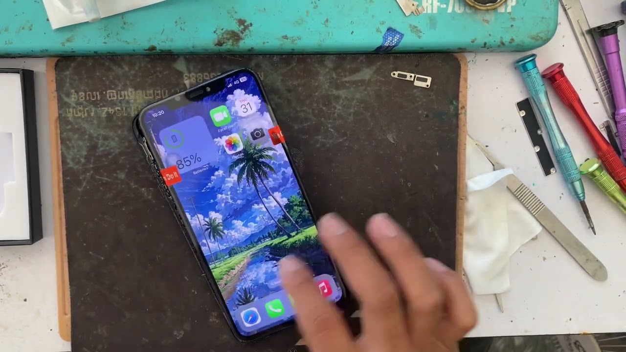 របៀបប្ដូរអេក្រង់ iPhone XS Max ងាយៗលឿន