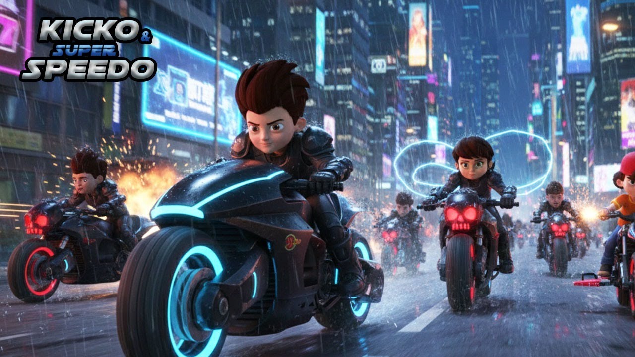 Kicko का Midnight Rider War | Kicko & Super Speedo New Episodes|CartoonFor Kids