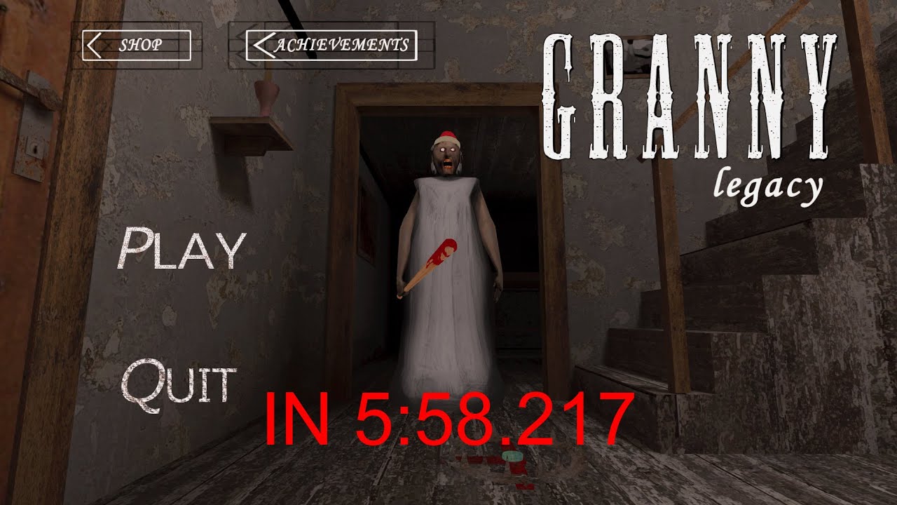 Finishing Granny Legacy on impossible mode in under 6 minutes!