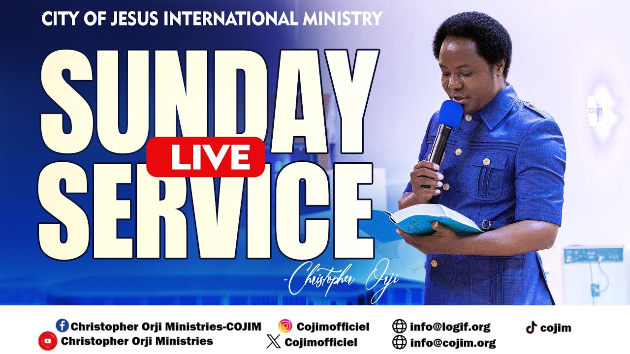 COJIM Sunday Live 🔴 Service With God, Jesus Christ And The Holy Spirit #cojim 01-2-2026
