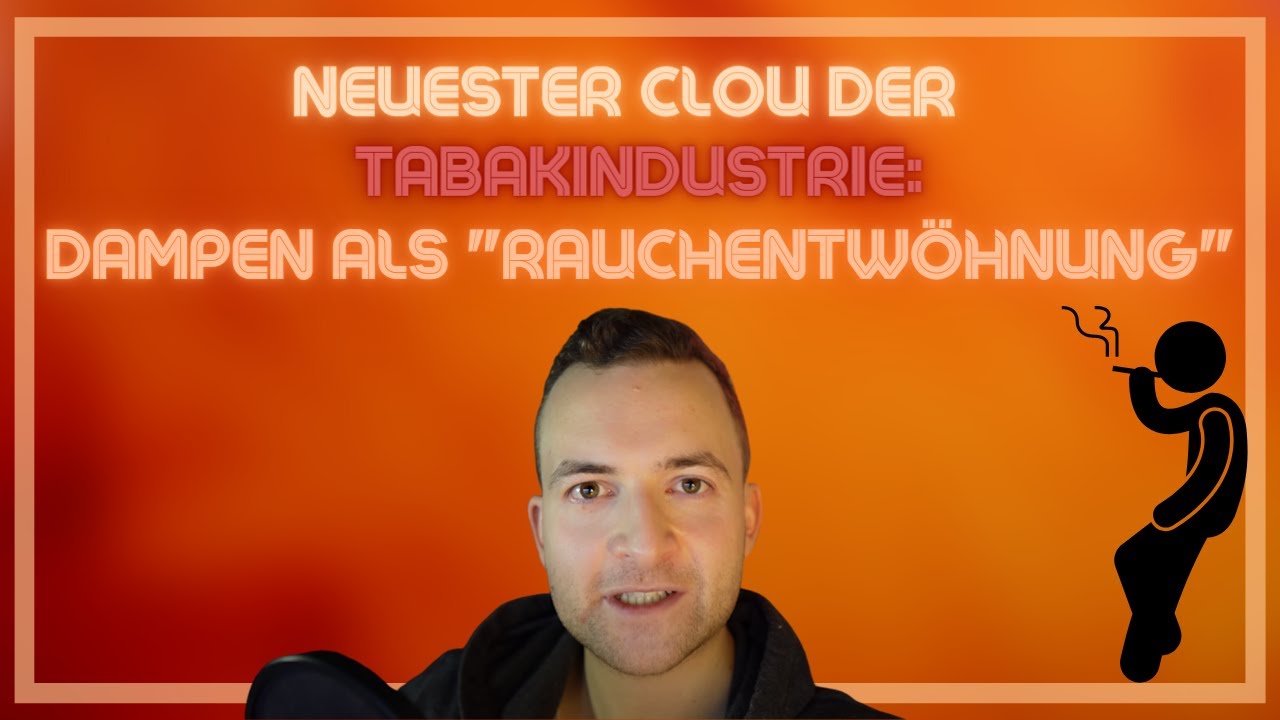 Neuester Clou der Tabakindustrie: Dampfen als 