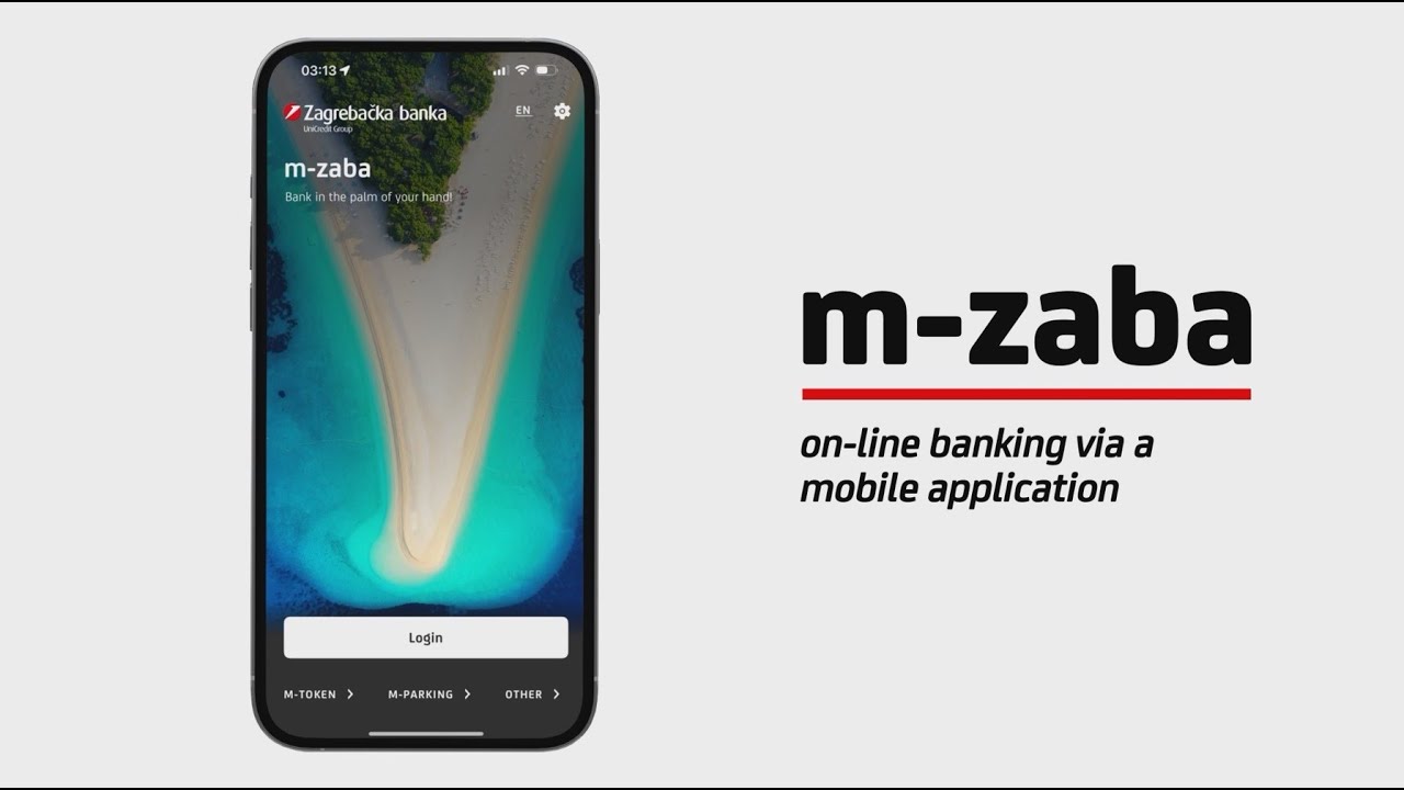 m-zaba: On-line banking via a mobile application