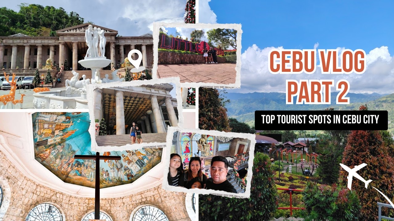 Top Tourist Spots in Cebu City | Temple of Leah + Little Kyoto + Magellan’s Cross