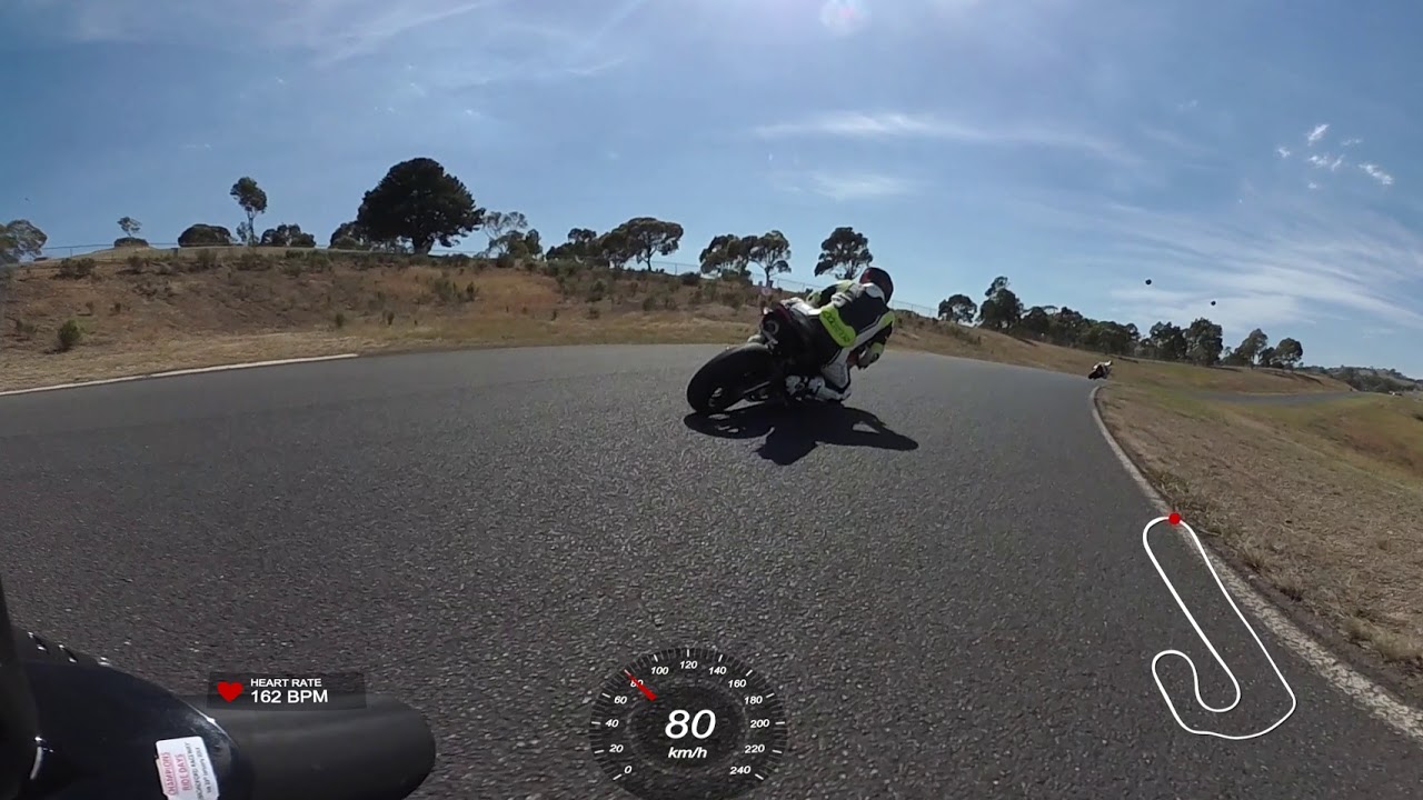 Garmin VIRB 360 motorcycle front mounted footage
