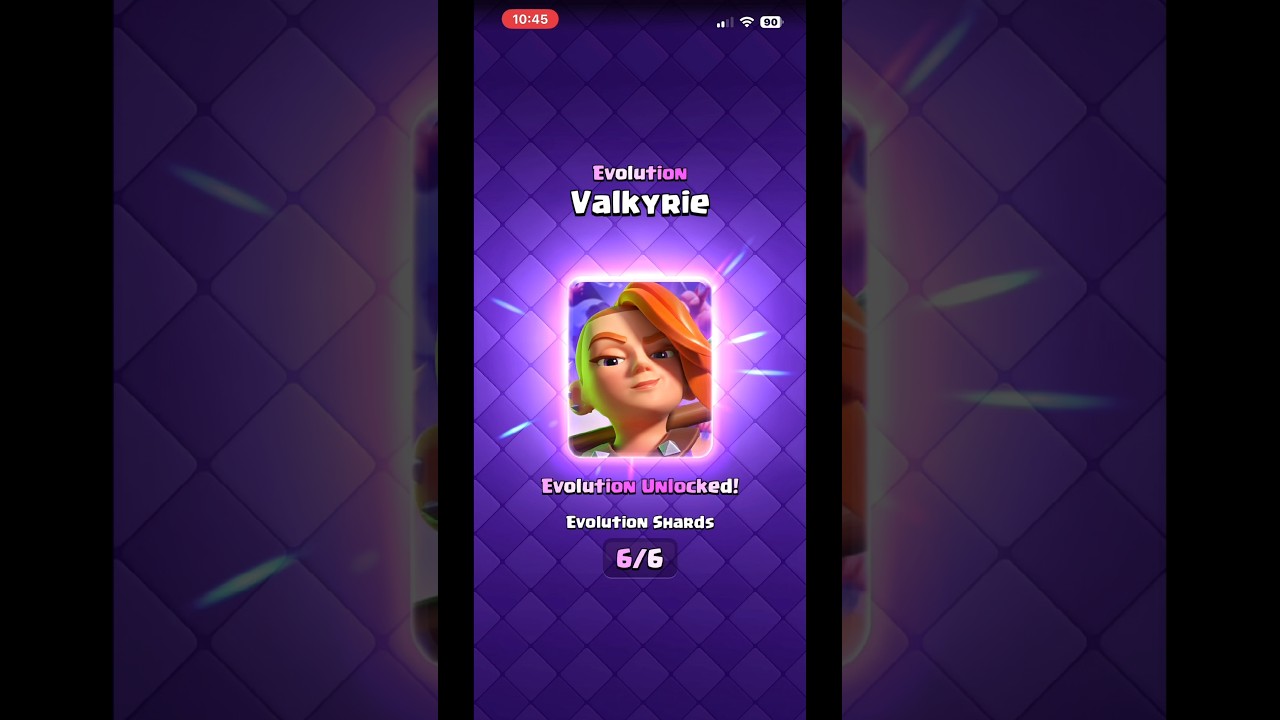 Using my lvl 16 wall breakers and evo Valk that I got today #clashroyale #clips #evos #lvl16