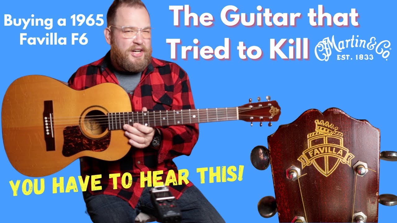 Buying a 1965 Favilla F6 I The guitar that tried to kill Martin Guitar