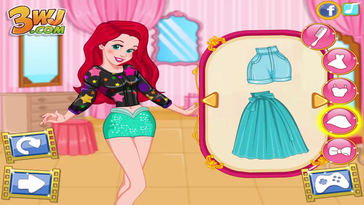 Princesses At The Movies and Life In Dormitory - Disney Frozen games 2016 - DL Entertainment Channel