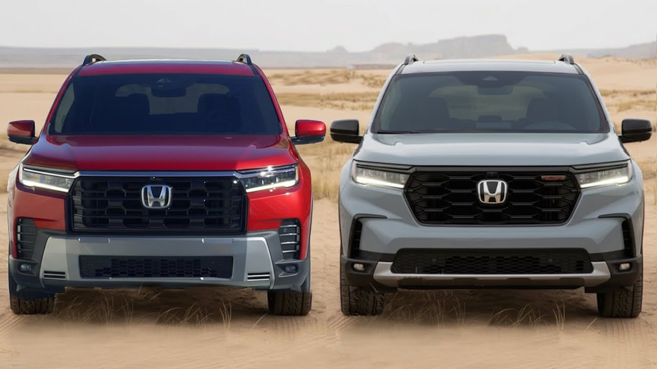 Honda Pilot 2026 года против старого Honda Pilot 🔥⛰