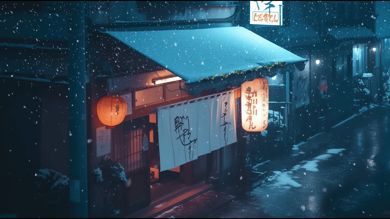 Snowfall and Lofi Beats ❄️ Cozy Music for Study, Focus and Long Winter Nights