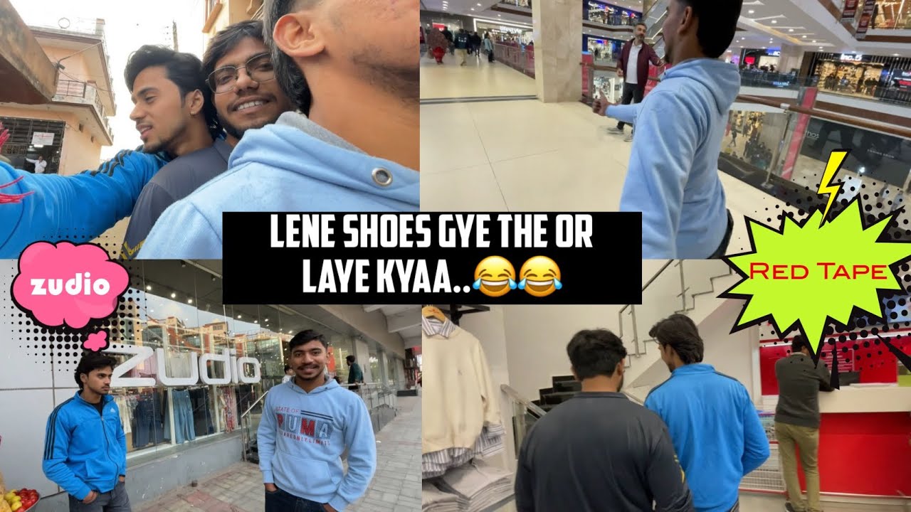 [Vlog 5] shoes ke chakker mein kuch or hi ho gya 😂 @jatinsharmavlogss 