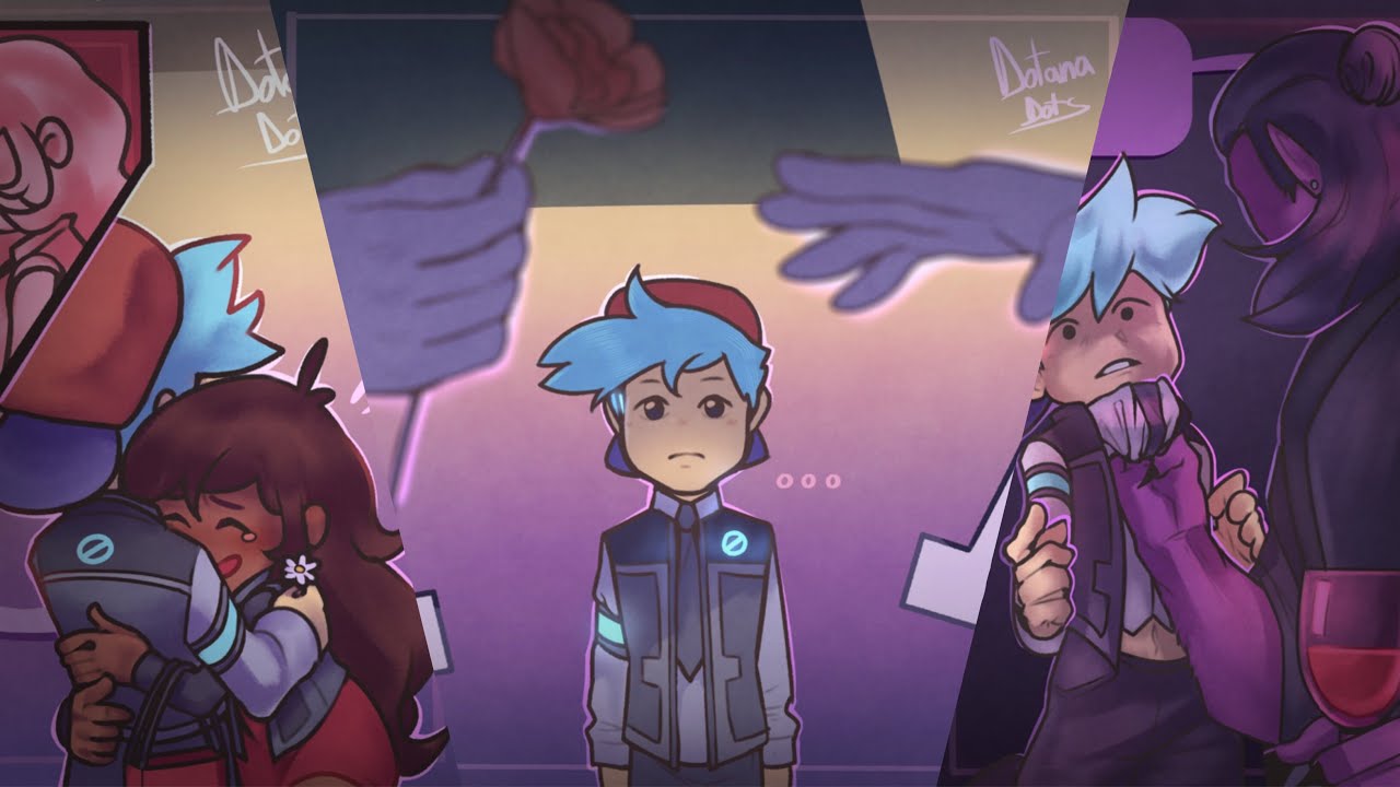 Detriot Become Funkin' Part 1! (Friday Night Funkin' x Detriot: Become Human Comic Dub)