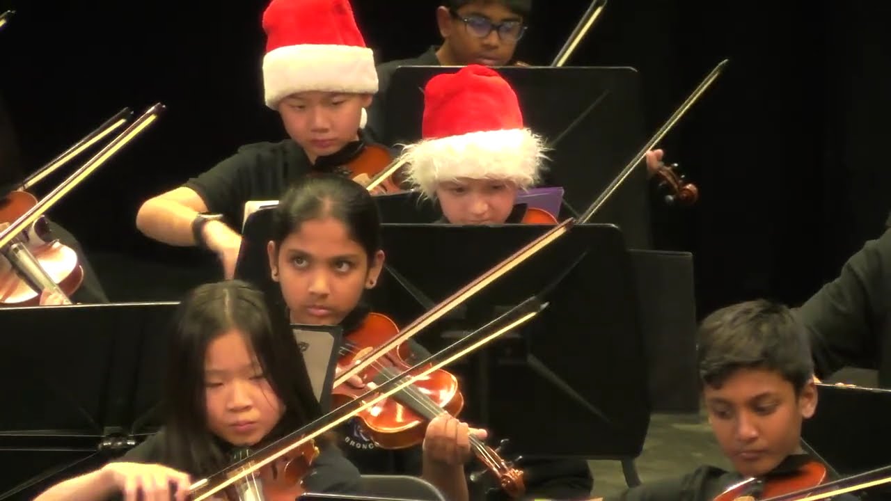 Boulan Park Middle School Orchestras 2025 Winter Concert - 12-9-25