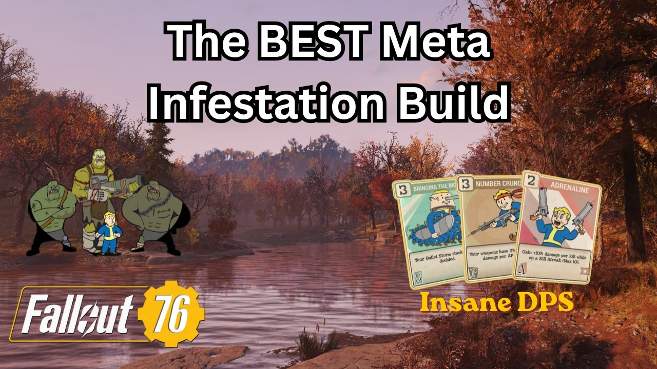 The BEST Meta Infestation Build (Insane DPS) Inside of Fallout 76