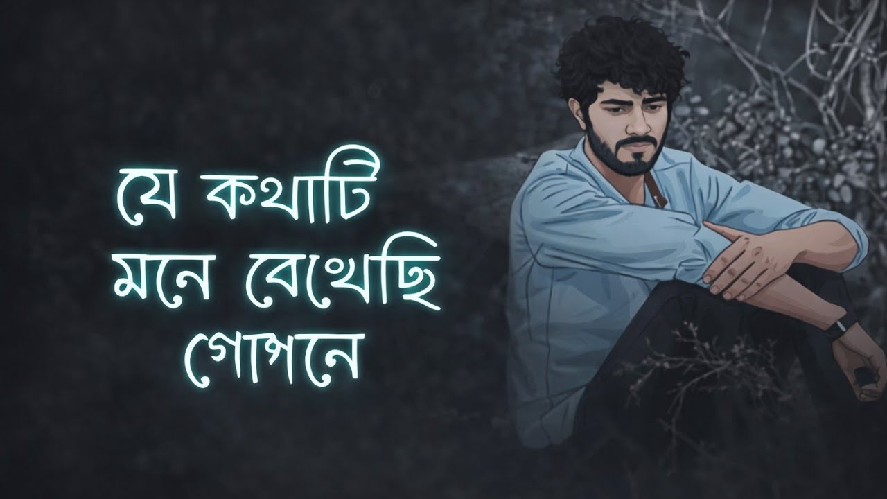 যে কথাটি মনে রেখেছি গোপনে 💔 | Sad Bengali Lo-Fi Song 2026 | Heart Touching Music