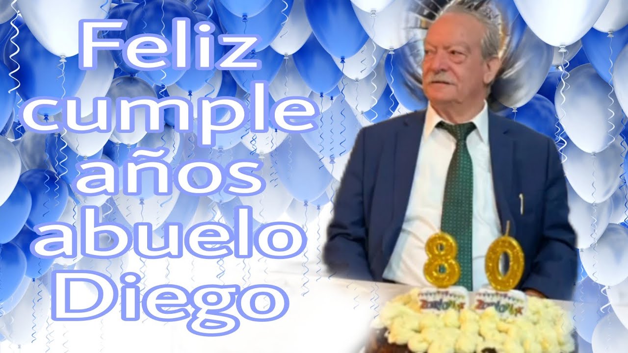 Cumpleaños sorpresa para el abuelo Diego por sus 80 años 🥰🥳 | Sandra Abraham LOVE ❤️