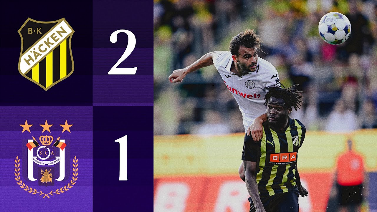 HIGHLIGHTS:  BK Häcken - RSC Anderlecht | 2025-2026