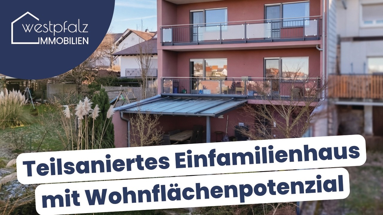 DONSIEDERS | Teilsaniertes Einfamilienhaus mit zusätzlichem Wohnflächenpotenzial