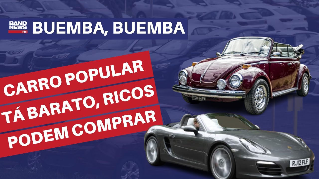 “Carro popular fica mais barato e já pode ser comprado por ricos” l José Simão
