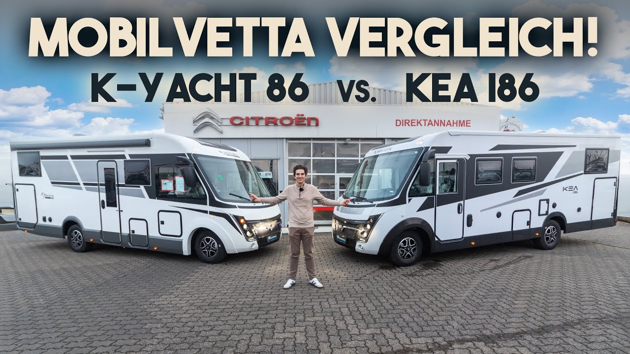Mobilvetta K-Yacht Tekno Line 86 vs. Kea I86: Alles Unterschiede im Überblick!