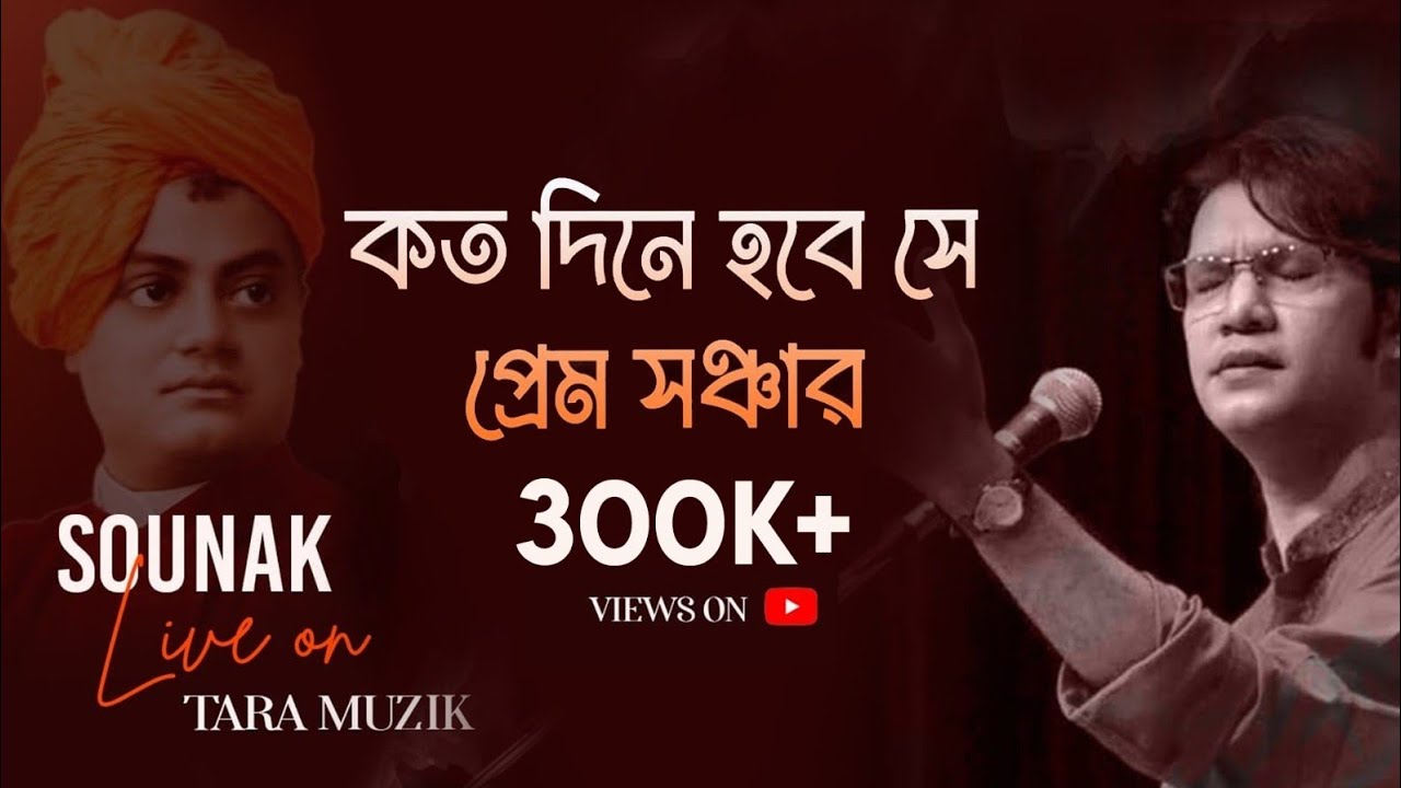 Koto Dine Hobe E Premo | Swami Vivekananda | Ramkrishna Paramhans | Sounak