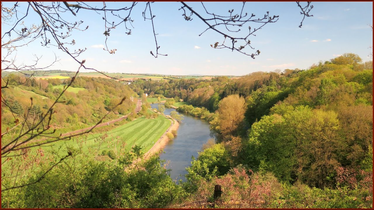 Fr&uuml;hling an der Lahn - Rundwanderung zwischen Burg Runkel und Villmar (Lahnwanderweg)