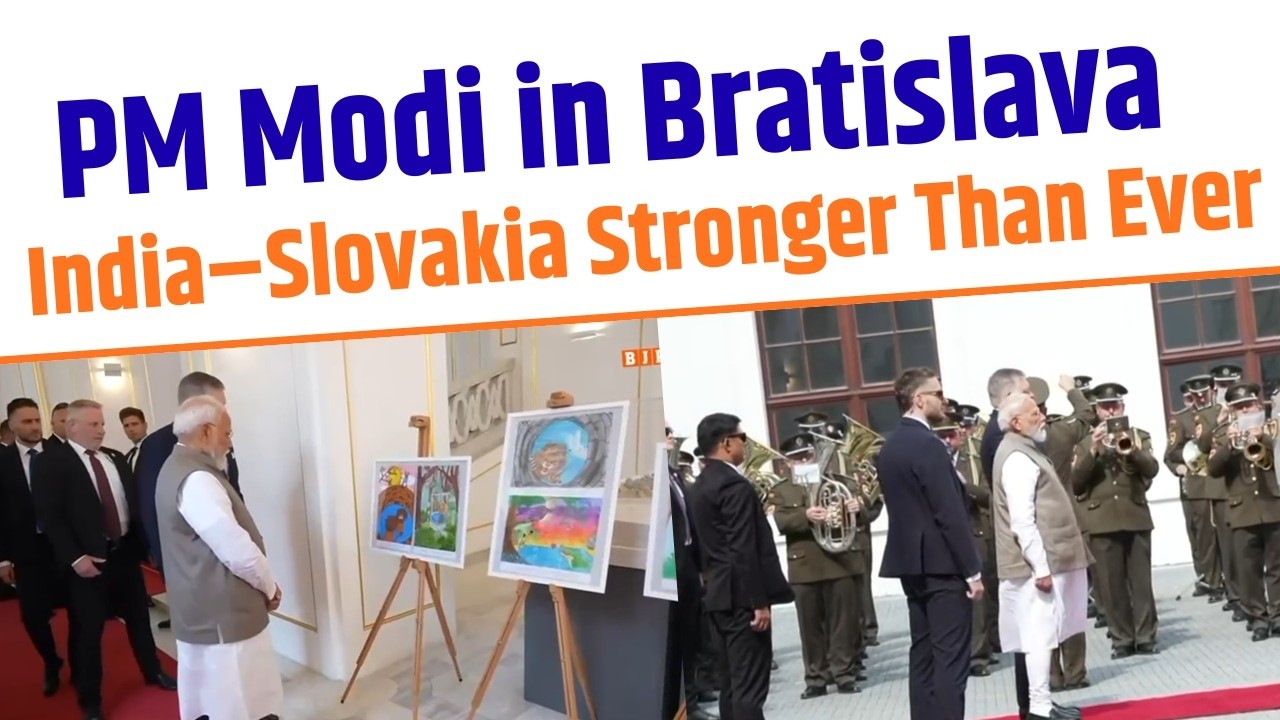 PM Modi In Bratislava | India-Slovakia Ties Enter A New Era
