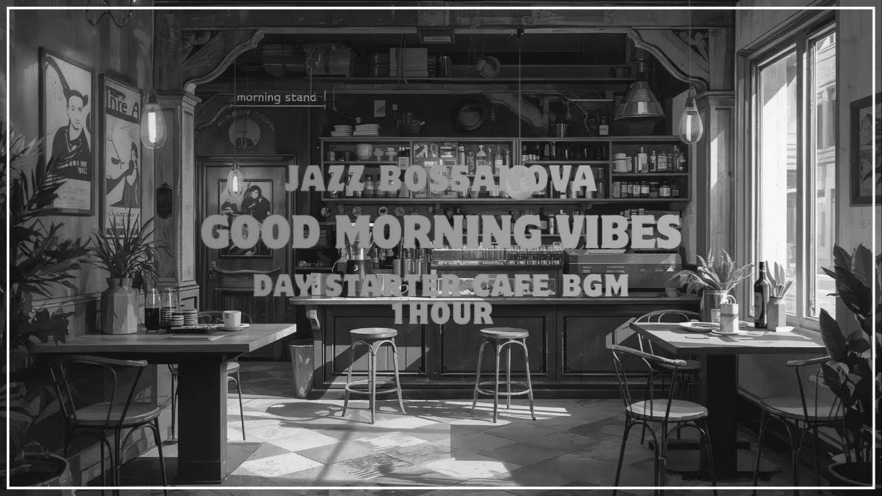 Good Morning Vibes | 一日の始まりカフェBGM | Study, Relax, Focus Jazz【1h】