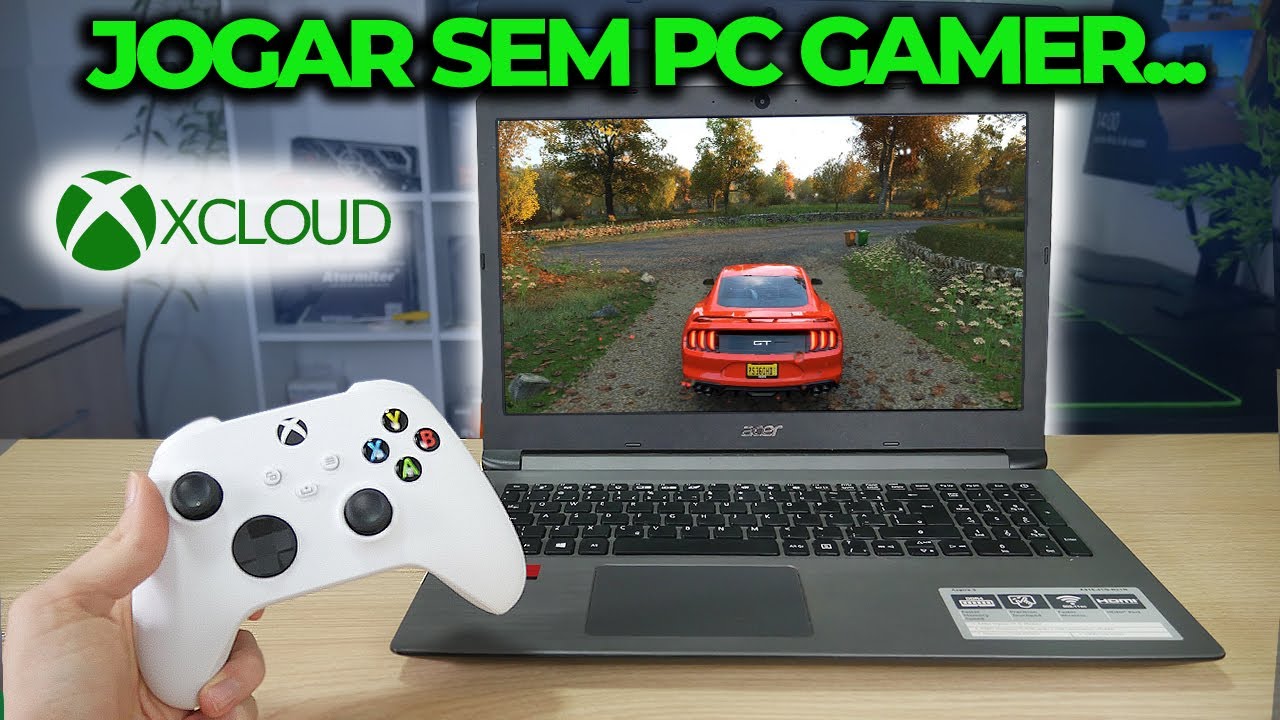 JOGAR GAMES PESADOS EM PC E NOTEBOOK FRACO AGORA É POSSÍVEL, XCLOUD NA PRÁTICA