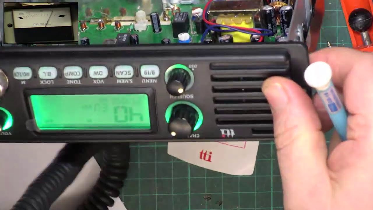 Радиостанция CB TTI TCB1100 UK CE MultiNorm — полный спектр AM и FM, CEPT и UK